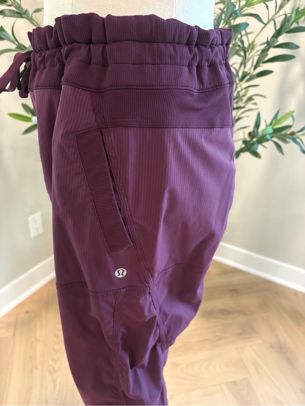 lululemon athletica Plum Purple Track Jogger Pants - Picture 2 of 3